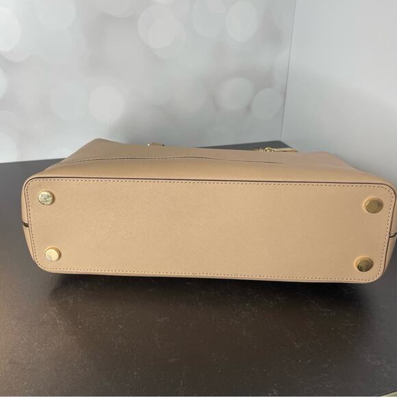 MICHAEL Michael Kors Frame Out Item Large North South Tote Women’s Oyster - Picture 6 of 12